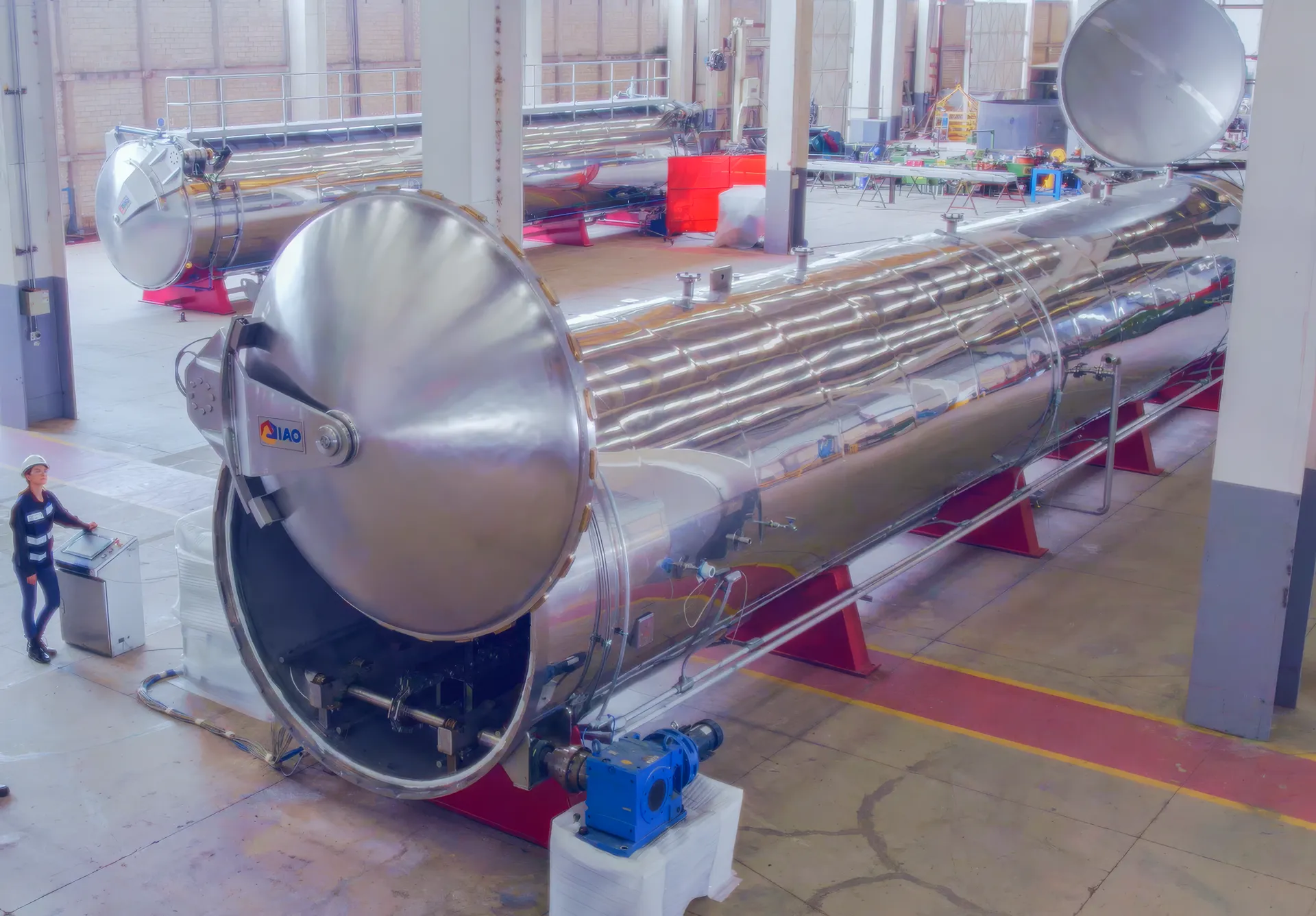 Equipo industrial IAO — Ingeniería & Capacidades
